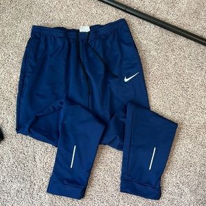 Nike Therma Navy Blue DriFit Joggers
